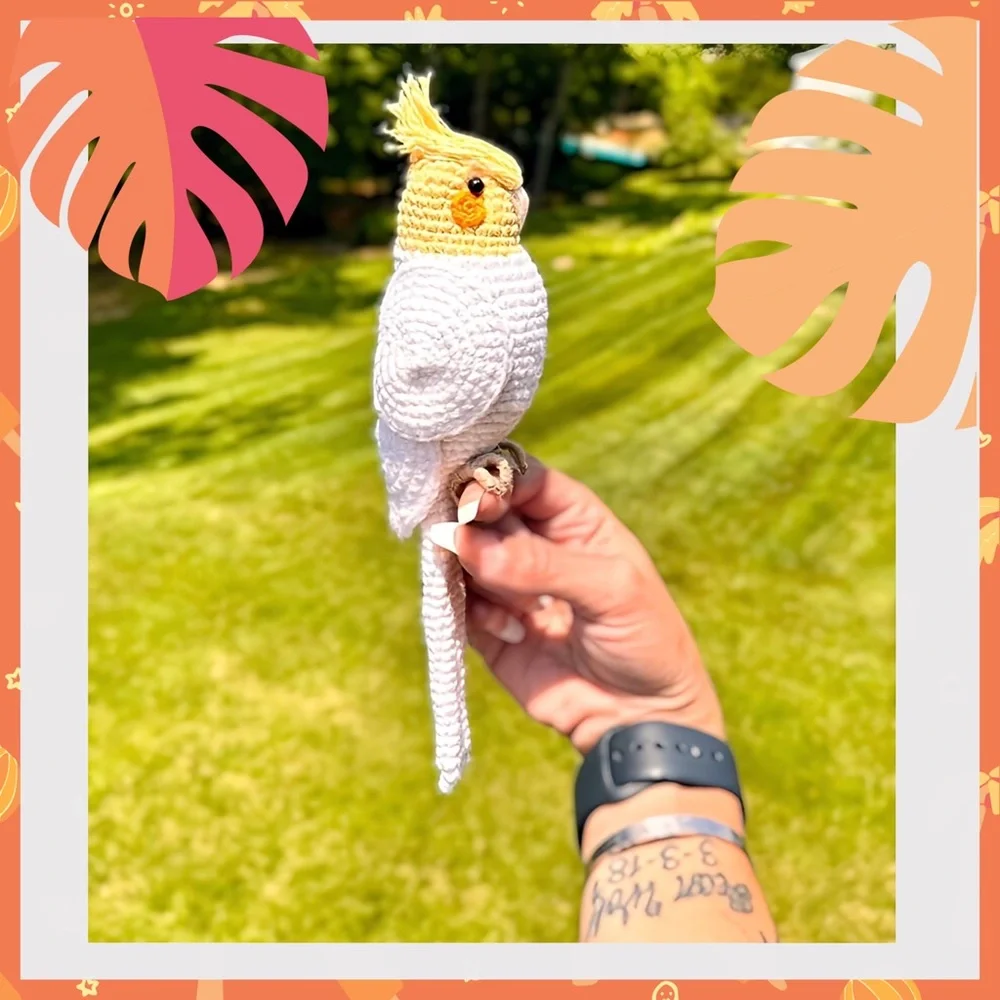 Calopsita Bird • Realistic Design Buddy Home Decor - Brand New